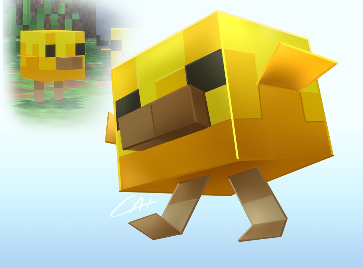 CatLecu's tweet image. New baby chicken i love u