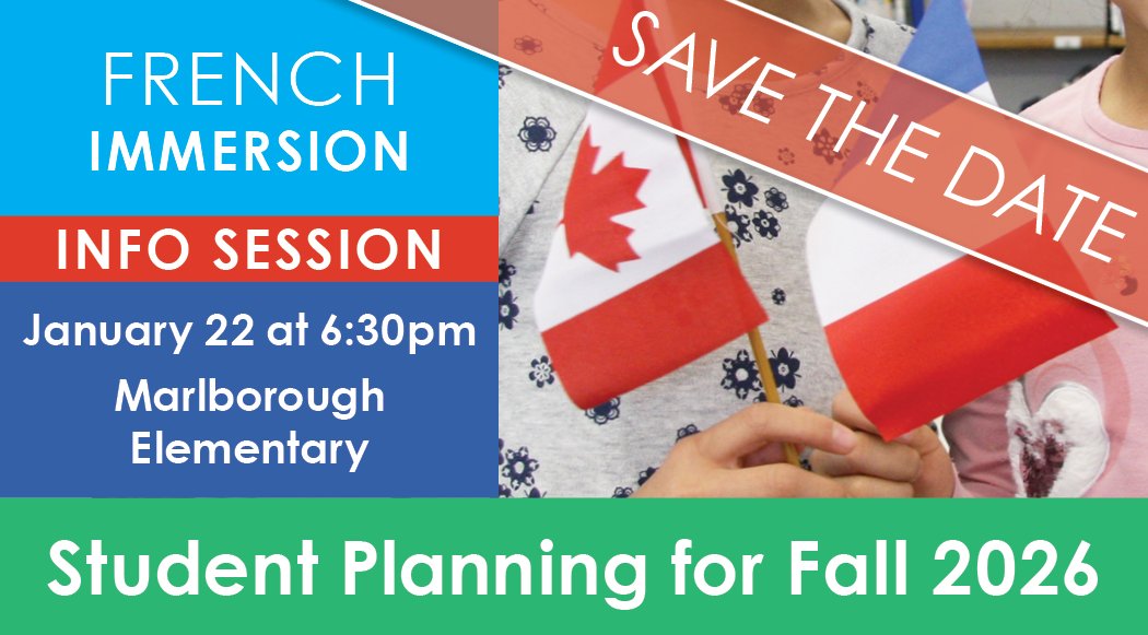 Thinking about French Immersion?

#BurnabySchools offers it from Kindergarten (Early) or Grade 6 (Late) and through into high school. Applications are accepted in February for 2026-27.

Join us for an info session about elementary French Immersion. More: ow.ly/mPxp50XTIpE
