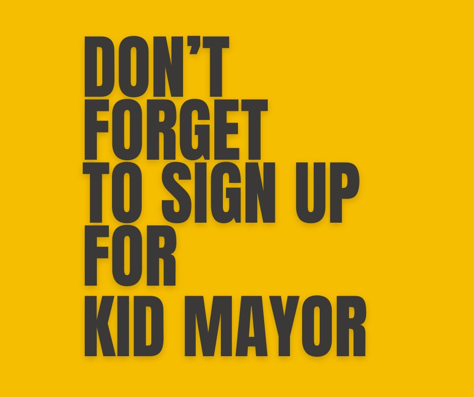 TPSProud's tweet photo. Attention TPS 4th graders! Don't forget to sign up for kid mayor and kid council it closes tomorrow. https://t.co/PA0Df5jmDv...

#TPSProud
🟥🟦🟩🟨 https://t.co/0qz5VbGSTK