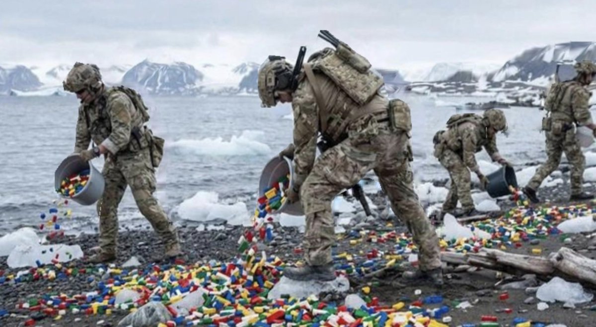 Danmark har börjat minera stränderna på Grönland... 🤪