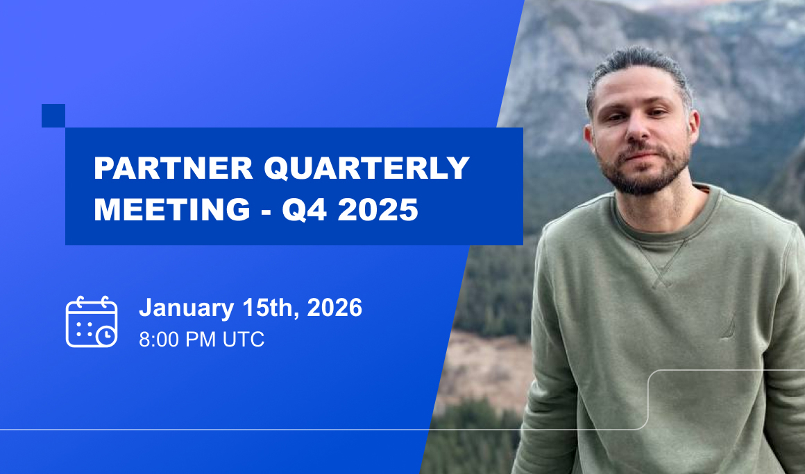 webin_one's tweet photo. Our next Partner Quarterly Meeting is coming up on January 15, and we’d love to see you there.

🗓 January 15, 2026
⏰ 8:00 PM UTC
📍 Live on Zoom (no recording)

👉 Full details and agenda: https://t.co/dl2p8ep9Oq https://t.co/R9BeL3PJpB