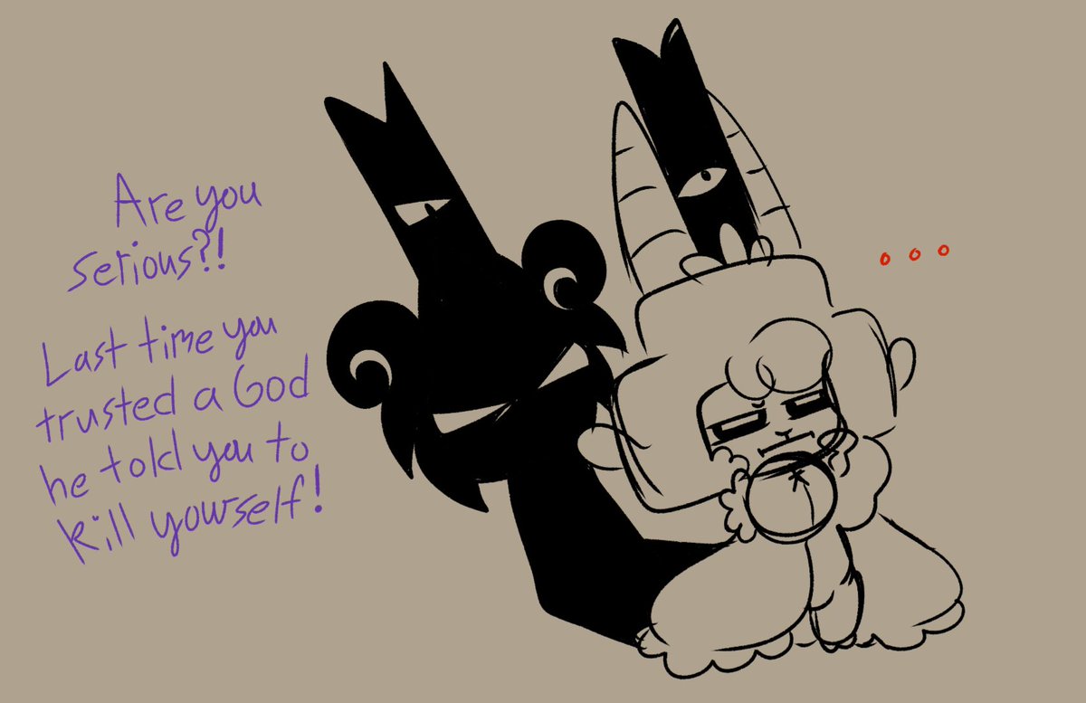 I don't know if I can fully trust the new god.
#CultoftheLamb