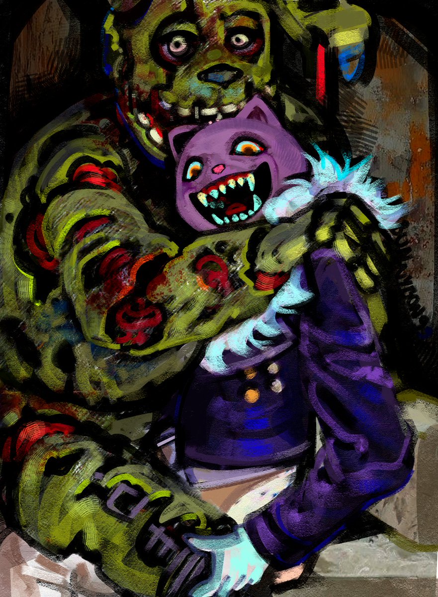 Bon99Bunny's tweet image. old (bastard) man yaoi 
#FNAF #FearandHunger