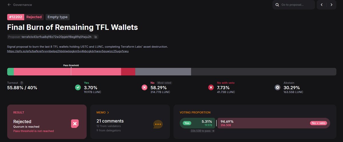 HappyCatKripto's tweet image. Crazy, LUNClive (run by Diamondhands &amp;amp; co) shut down initial comm-led burn enquiry into these assets, these vals don't stand for what they claim. They now tout a burn. They leave out key evidence &amp;amp; information because it comes from me. Know your validators.
