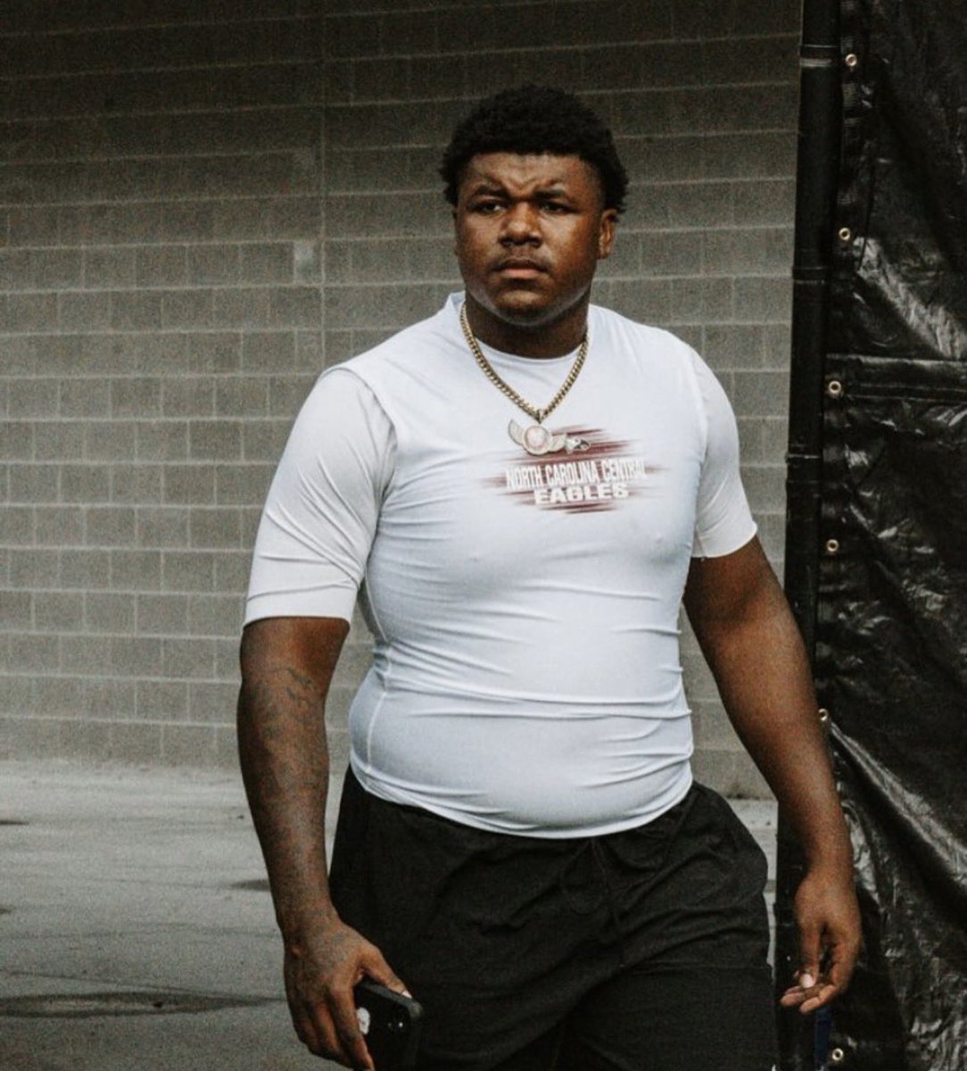 znagy20's tweet photo. News: #LSU has landed a commitment from NC Central offensive lineman Ja’Quan Sprinkle.

The 6’3, 295-pounder played in 27 games with the Eagles and will have two seasons of eligibility remaining.

Lane Kiffin and Co. add the talented offensive lineman to the 2025 portal haul. https://t.co/tZvDTQ1l5b