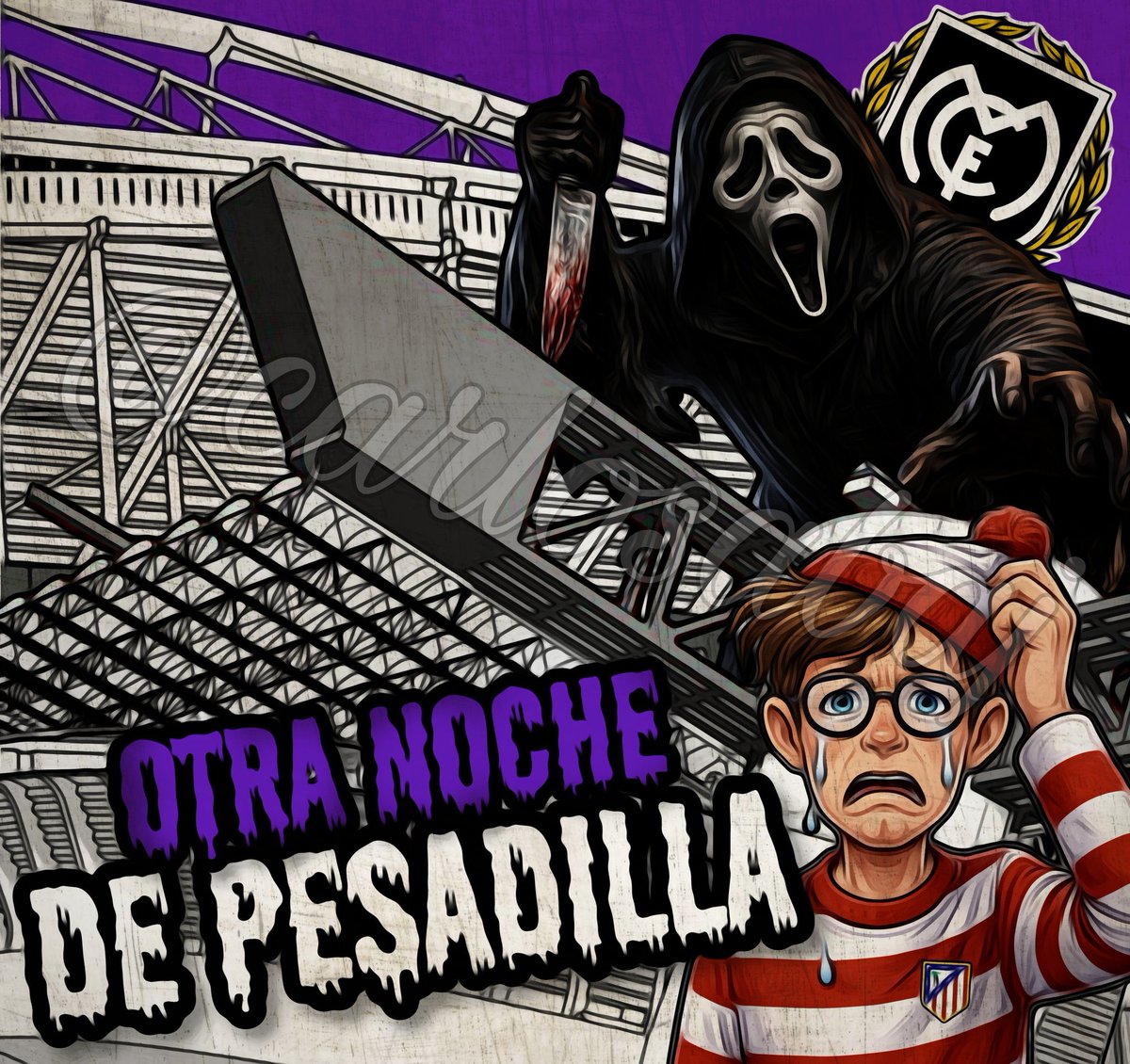 Sergio_RMCF1994's tweet image. Reglas del derby de la capital: Llora el Pateti, gana el Real. 🤚🏻🏳️

1 foto//: @FondoSur_1980 
2 foto//: @Carlosabaj