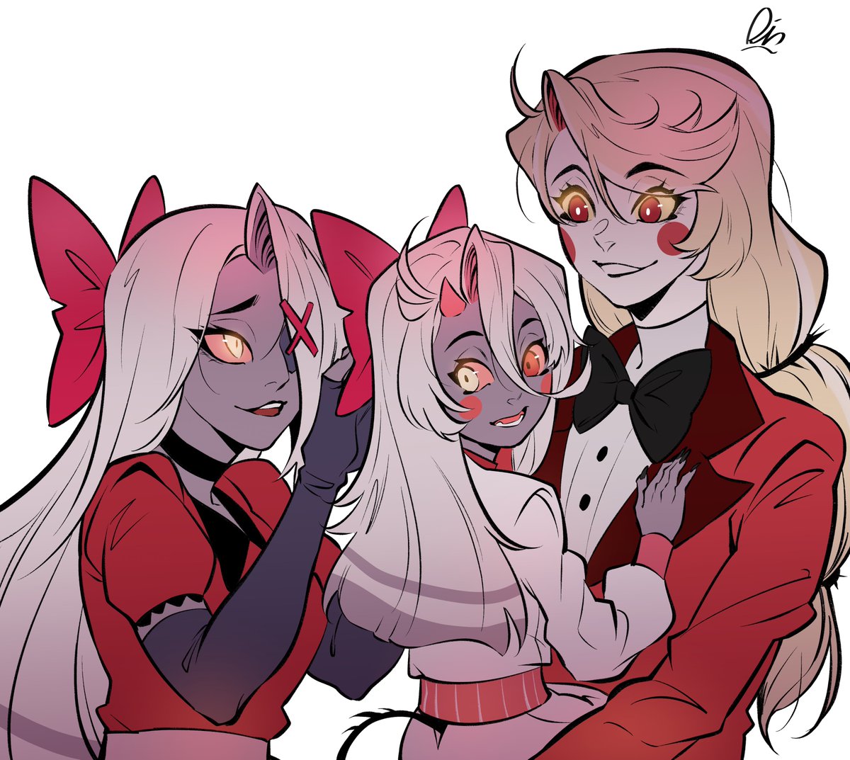 Raccoon_404_'s tweet photo. 🎀🍎🌈 #chaggie https://t.co/ttqZqLpZUy