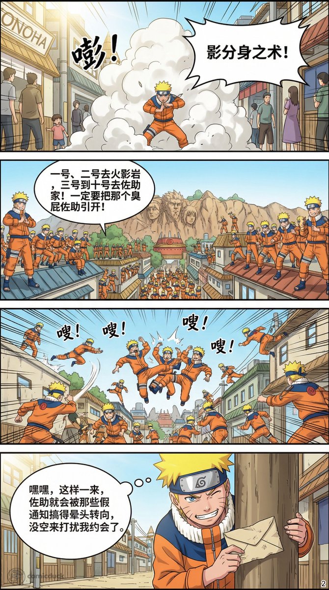 danlili20's tweet photo. #火影忍者  #鸣人  木叶追逐战：鸣人的恋爱大逃亡 https://t.co/YkFkstRCXo