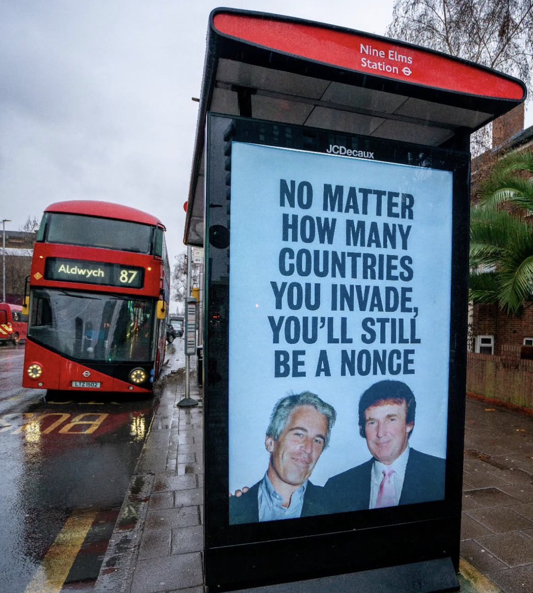 Seen near the U.S. Embassy in London, UK 🇬🇧 (Nonce is UK slang for pedo.) https://t.co/cLoZUXlM1a