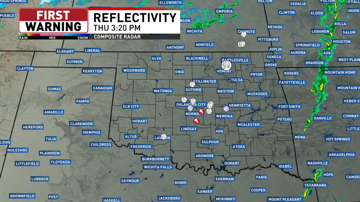 NWS Norman survey teams remain out this afternoon gathering data. Currently, we had 2 confirmed tornadoes with preliminary EF-1 damage found in Purcell. We'll bring you the latest as new information comes in. The January record for tornadoes is 5, so this was rare this morning.