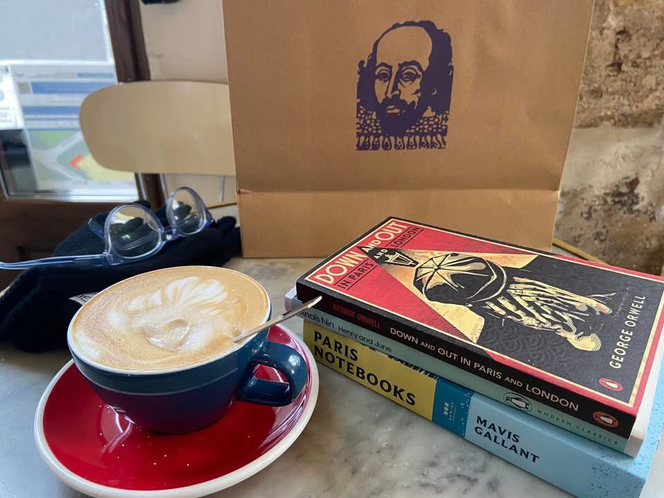 2 years ago I went to Shakespeare and Company on my first trip to Paris.