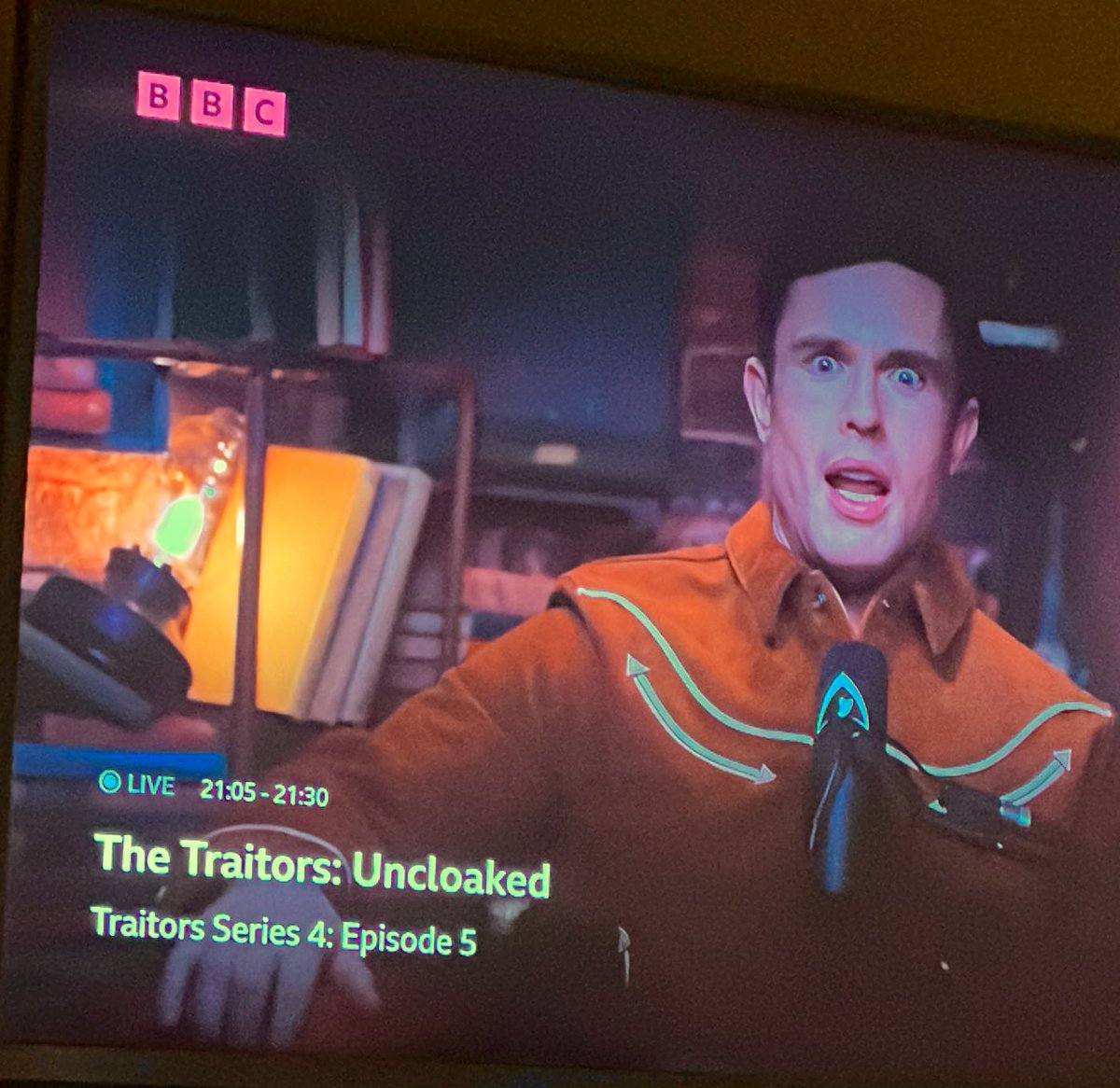 Ed Gamble’s face says it all - WTAF happened on #TheTraitorsUK 💀😭💀