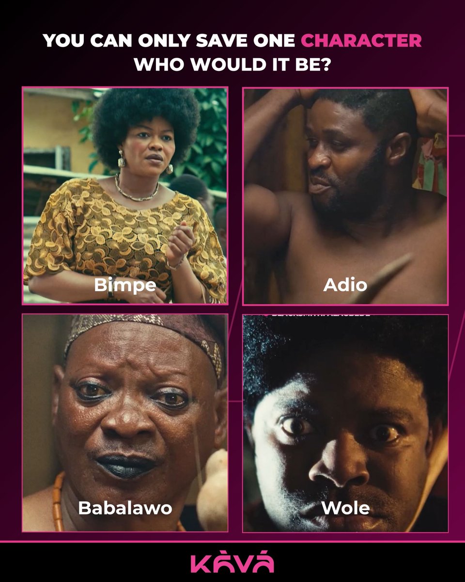 Gather here if you’ve seen Blacksmith: Alagbede now showing on KAVA! 

If you could save just ONE talent from this movie, who would it be — and why?

#blacksmith #kehindebankole #femiadebayo