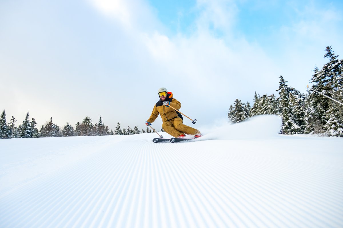 sundayriver's tweet image. Sometimes you just need to turn and burn on some fresh cord.