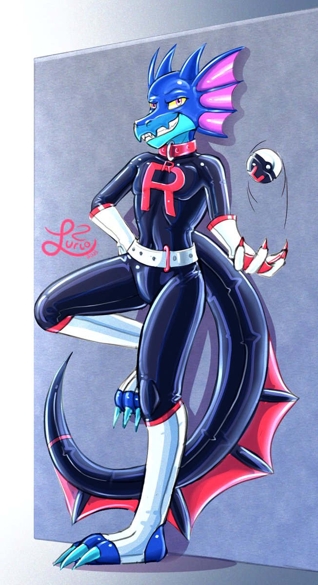 LuriosTragedy's tweet image. Team Rocket Lizard