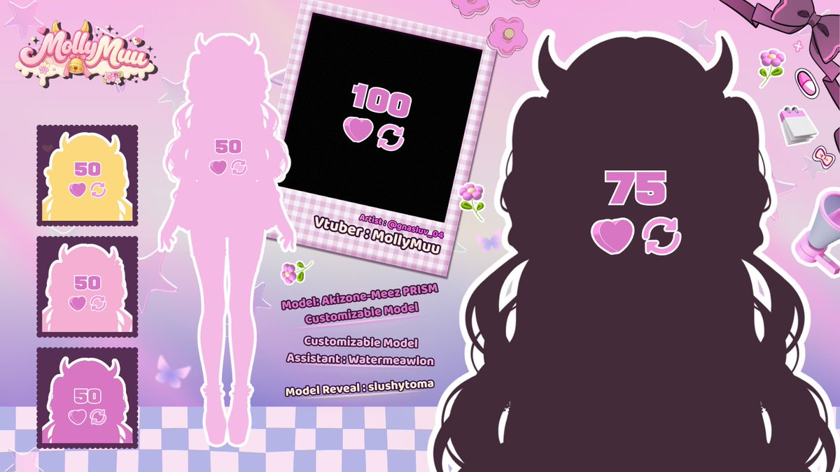 mollymuu_'s tweet image. ˚⊱ꕤ⊰˚｡ MODEL  REVEAL ˚⊱ꕤ⊰˚｡

'มอลลี่' วัวที่กินสตรอว์เบอร์รี่เยอะเกินไปจนผมเปลี่ยนสี!

🐮🩷Pinky cow is coming!    
♡ + ↻ to help unlock me early!

#vtuber #Vtuberth  #vtuberdebut #ModelReveal #Mollymuu