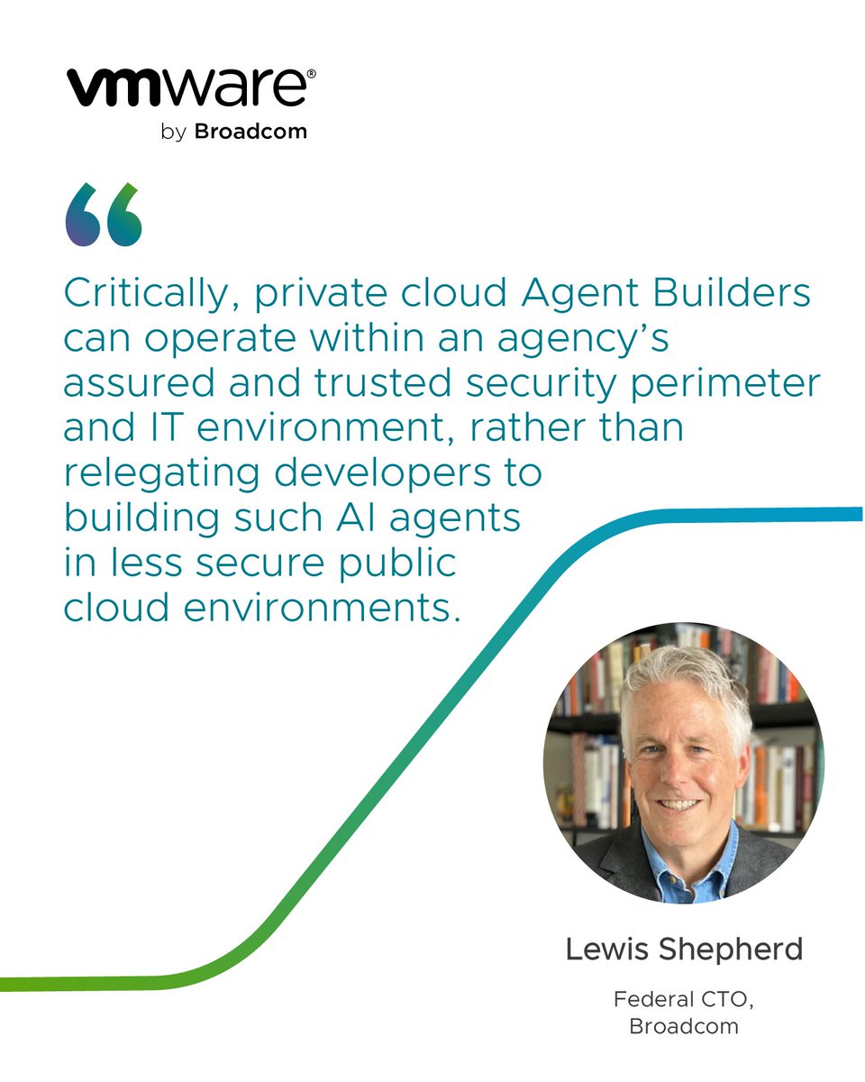Federal agencies see the promise of agentic AI, but adoption depends on control, trust, and operational readiness.

Lewis Shepherd outlines how integrating agent creation into a private AI operating model could accelerate adoption while reducing risk across government networks.