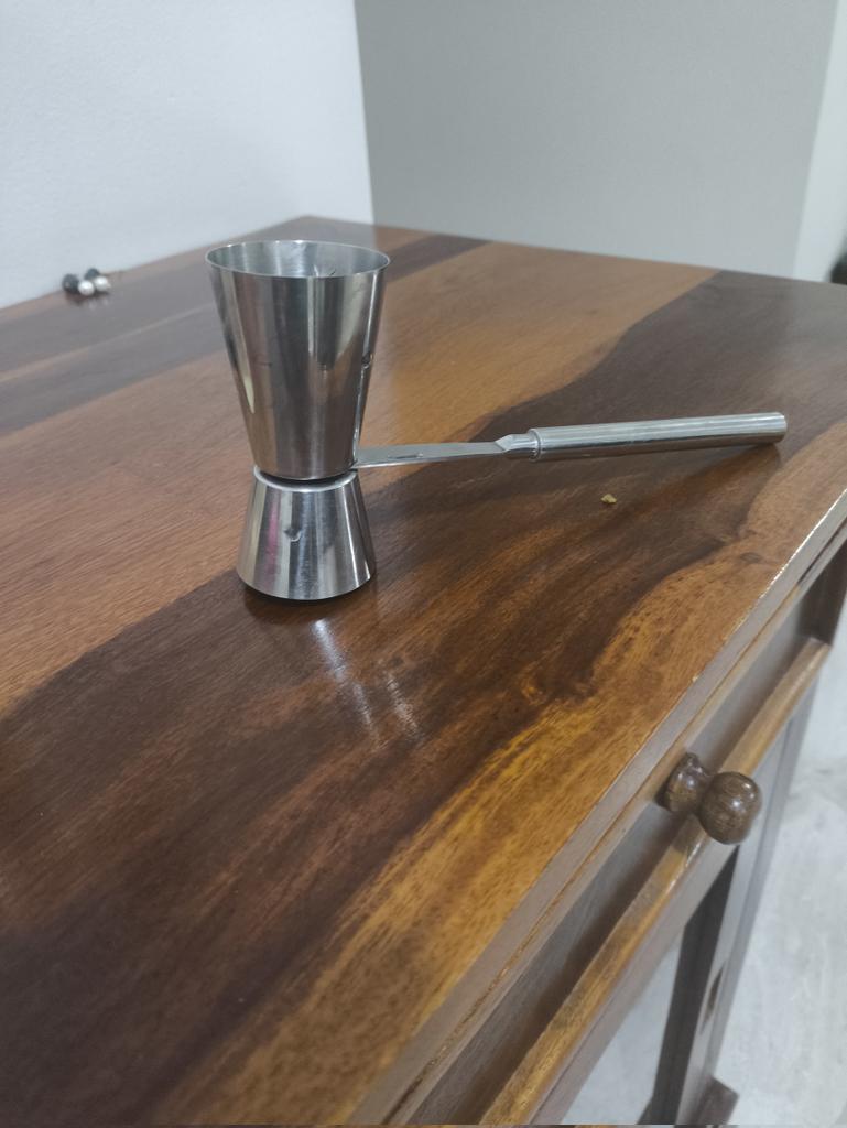 #JustSaying Best device for measuring  baby food. More convenient for measuring baby feed in the dark. Other use... Peg measurer. 
#CocktailJigger
#PegMeasurer
#Jigger
#Peg
#Babies