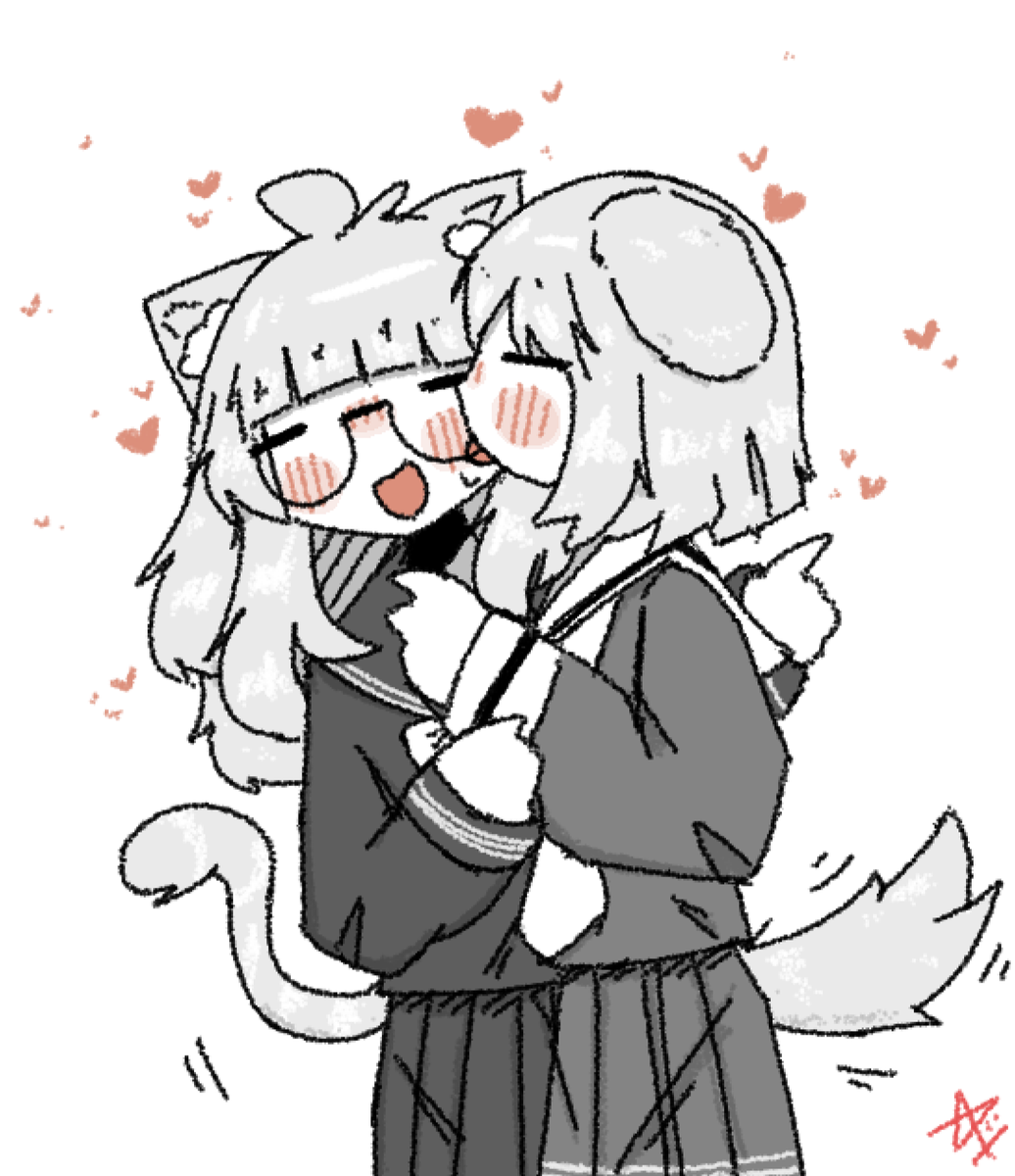 ComradeAshenov's tweet photo. Puppy love https://t.co/KhzYbqWn1n