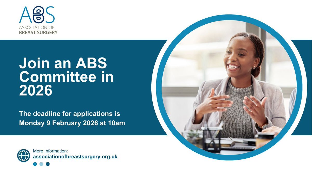 ABSGBI's tweet photo. Would you like to get more involved with the ABS? We are calling for expressions of interest for vacancies on several ABS Committees. The deadline for applications is the 9 February 2026 at 10am. Find out more: https://t.co/7jVBL1bDLO https://t.co/ogBuO1sGhZ