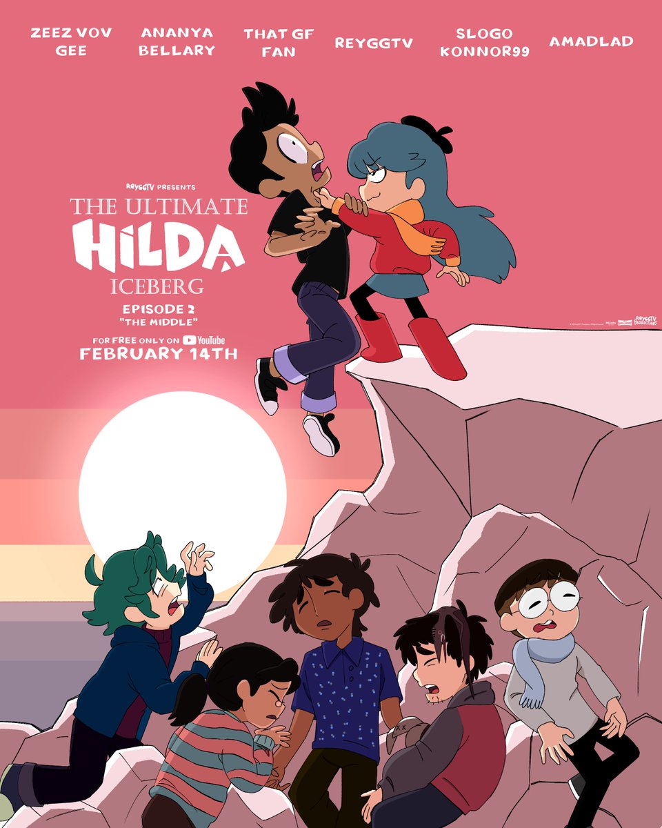 IT HAPPENED AGAIN OH MY GOD

Catch me, <a href="/ZeezVovGee/">Zeez</a>, <a href="/ThatGFFAN/">That GF FAN</a>, and more for FREE on YouTube when Episode 2 "The Middle" of The Ultimate #Hilda Iceberg releases this Valentine's Day! 

Pre-Add NOW youtube.com/watch?v=gKubUE…
(🎨 <a href="/sealmyoats/">oat</a>)