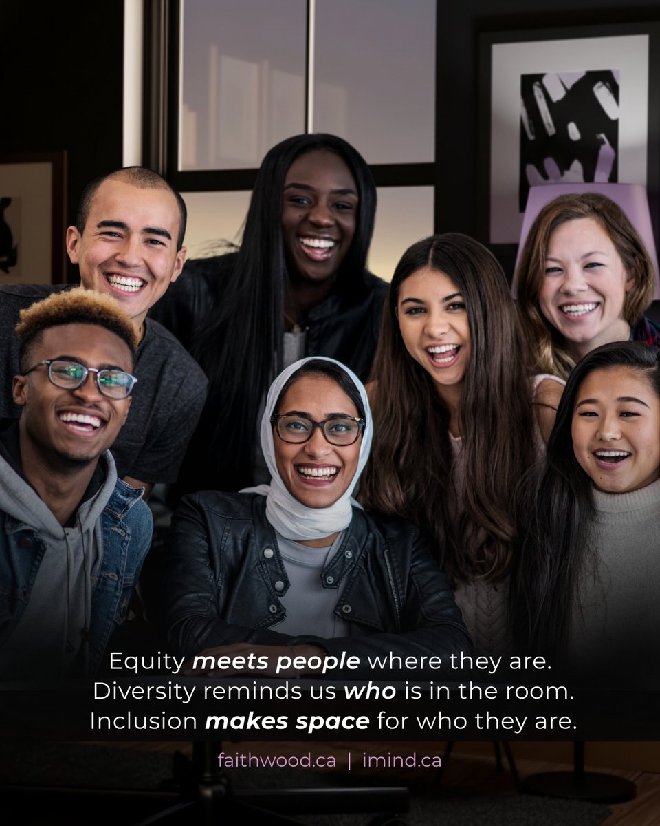 Teaching Equity, Diversity, and Inclusion later today at Okanagan College. Diversity shows who is in the room. Equity supports what people need. Inclusion shapes how they are treated. Together they build belonging.

#FaithWood