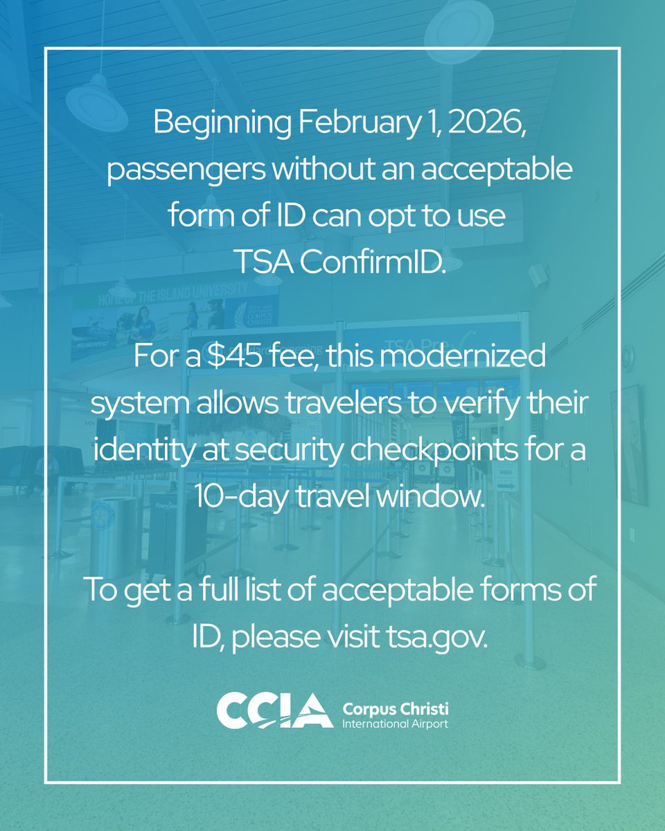 Corpus Christi International Airport (CCIA) tweet media
