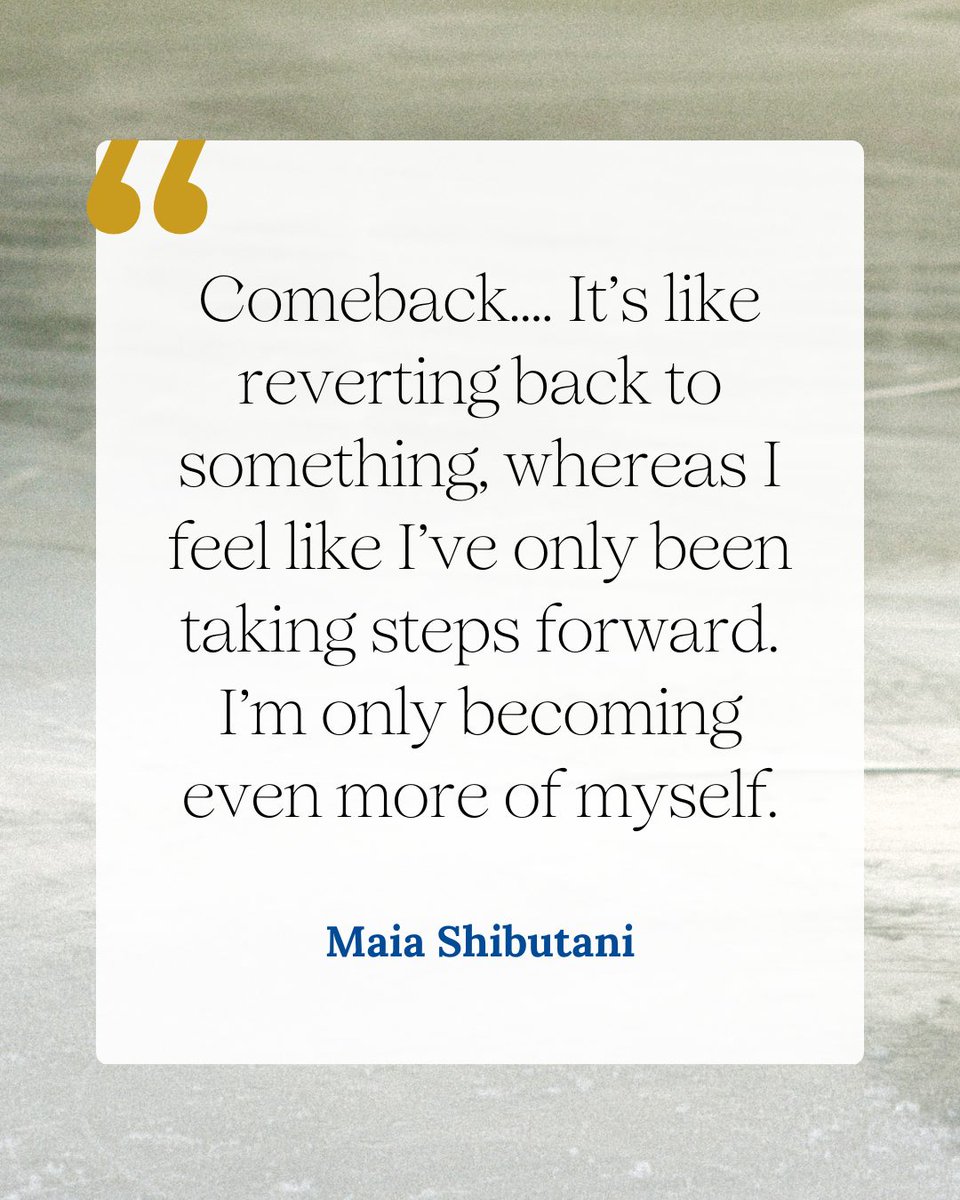 SELFmagazine's tweet image. Maia Shibutani was only 25 when she received her kidney cancer diagnosis in 2019—news that forced her to walk away from the sport. Fans didn’t know when—or even if—she would return to the ice. That is, until early last year, when she announced a surprise “comeback” for the…