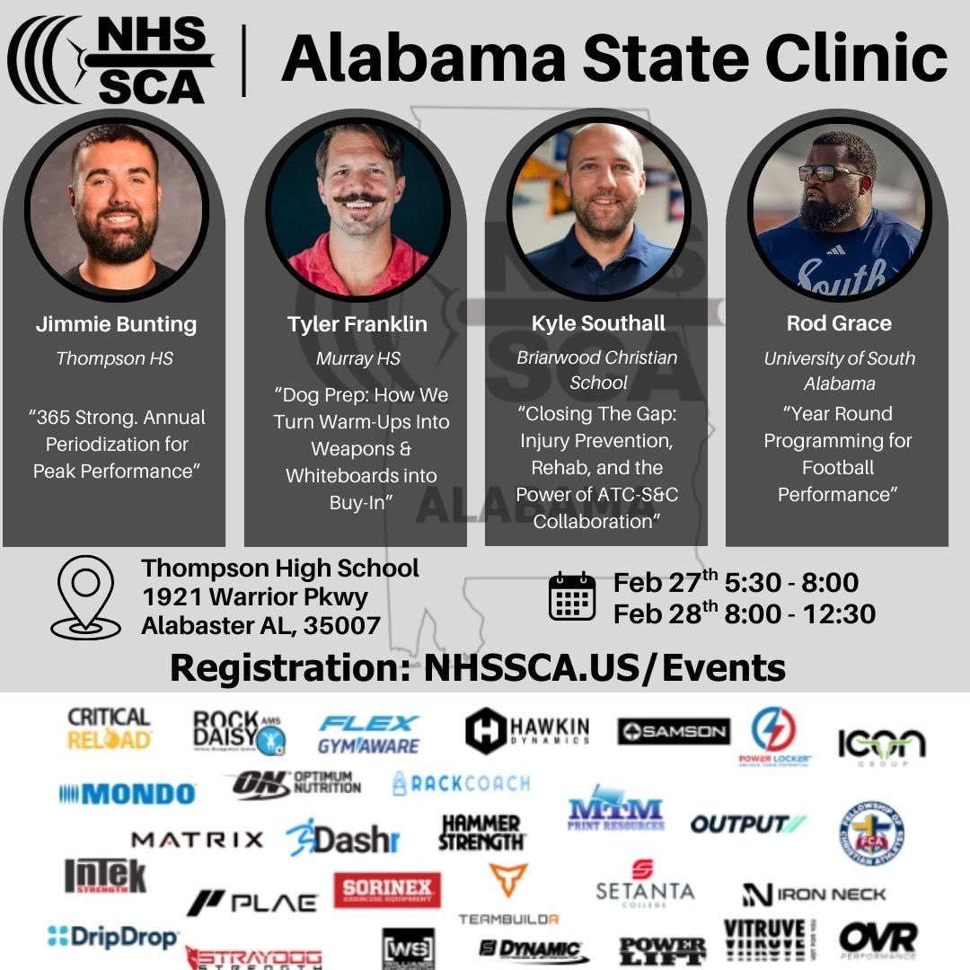 NHSSCA-Alabama tweet media