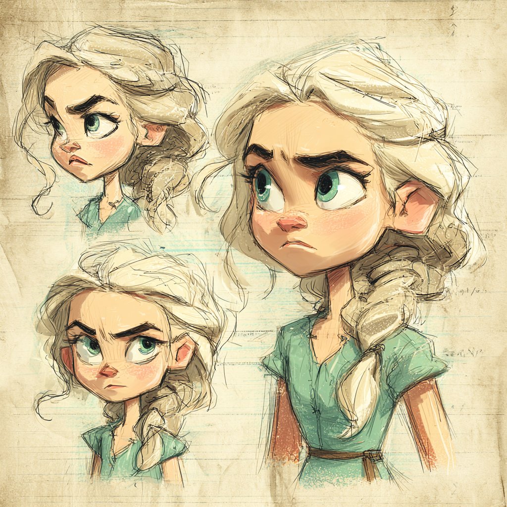 storybook character sheet