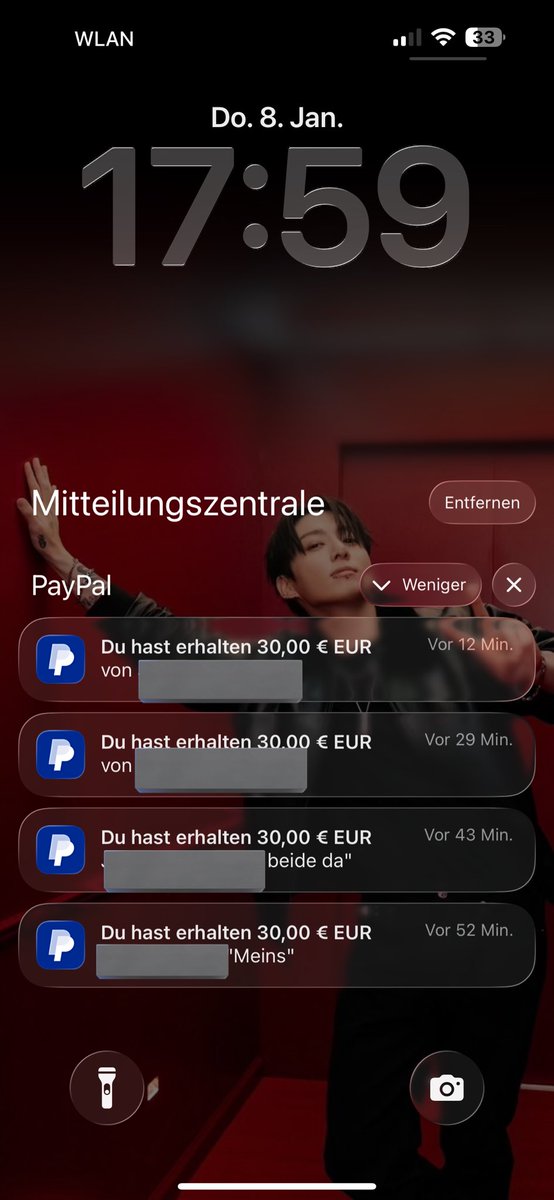 Da sind die nächsten 120€ reingeflattert 😌

Next!? 

#findomgoddes #geldherrin #findom