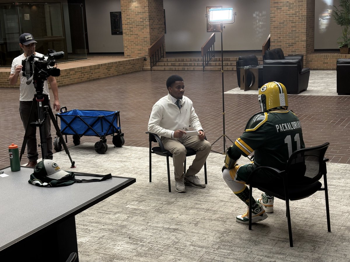TedPerryFox6's tweet image. So this is happening. Watch Packers-Bears this Saturday night at 7 on Fox6. Pre-game coverage starts at 5:30 on Fox Local. #GoPackGo