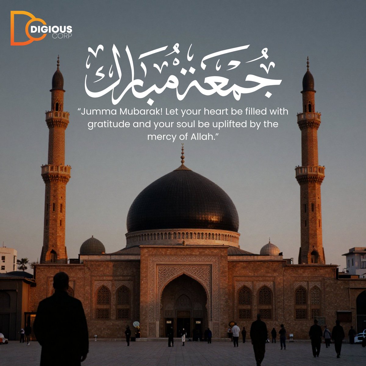DigiousCorp's tweet photo. Jummah Mubarak ✨
May this blessed Friday bring peace to your heart and light to your soul 🤍

#JummahMubarak #BlessedFriday #FridayBlessings #IslamicReminder #Faith #Peace #Dua #GratefulHeart #Allah #MuslimLife #wearedigious #digiouscorp https://t.co/rOVvrIENUQ