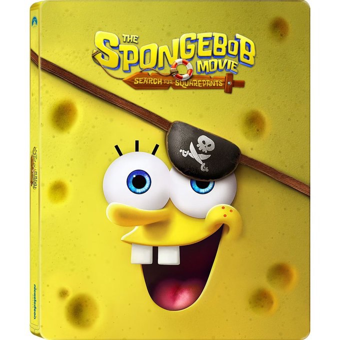 Coming to blu-ray + Steelbook via Paramount on 3/3

Spongebob Movie: Search For Squarepants (2025)