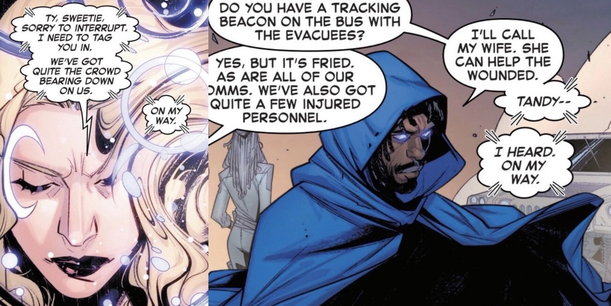 Daystarverse's tweet photo. When you and your soulmate share a bond that runs so deep that psychic link that allows you to do things like telepathically communicate with eachother and sense eachother’s pain…I WILL ALWAYS LOVE YOU CLOAK AND DAGGER https://t.co/rC3AgJyKmp