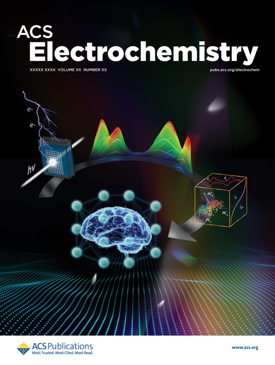 INL's tweet photo. .@INL chemist Abderrahman Atifi published a research article on bridging #DeepLearningFramework and #InSituSpectroelectrochemistry featured in @ACSPublications' Nov. 2025 issue. He also designed the issue's cover illustrating his work. ๐๐
Check it out: https://t.co/L5Rr47ArM1 https://t.co/hhSg2DNksq