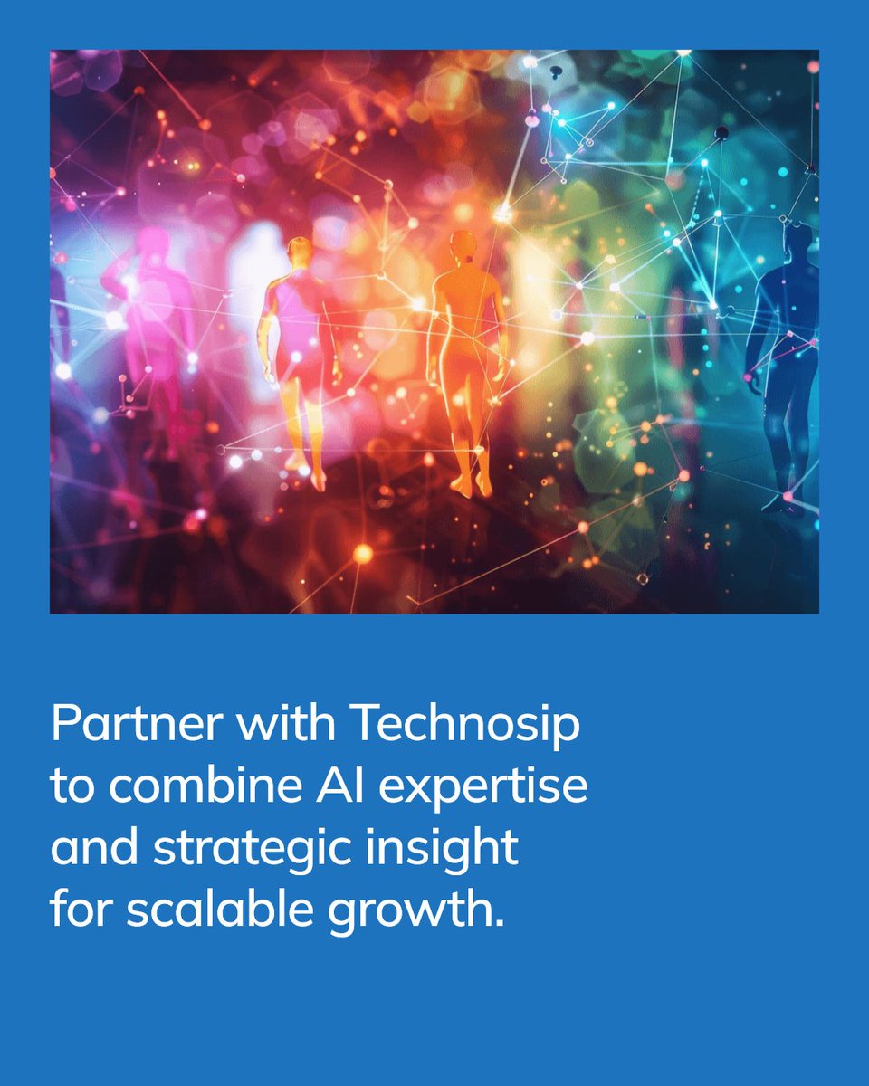 Choosing the right technology partner can make or break your digital shift. At Technosip, we blend AI and ML expertise with strategic insight to deliver scalable solutions. Choose a partner committed to your vision and growth.

Contact Us: technosip.com/contact-us/