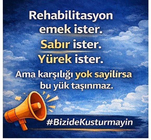 Özel eğitim ve rehabilitasyon hizmetlerinin kesintisiz sürdürülebilmesi, maliyet artışlarına paralel bir destekle mümkündür.

<a href="/RTErdogan/">Recep Tayyip Erdoğan</a> <a href="/cbsbb/">T.C. Cumhurbaşkanlığı Strateji ve Bütçe Başkanlığı</a> <a href="/HMBakanligi/">T.C. Hazine ve Maliye Bakanlığı</a> <a href="/tcmeb/">Millî Eğitim Bakanlığı</a>
#BizideKusturmeyin