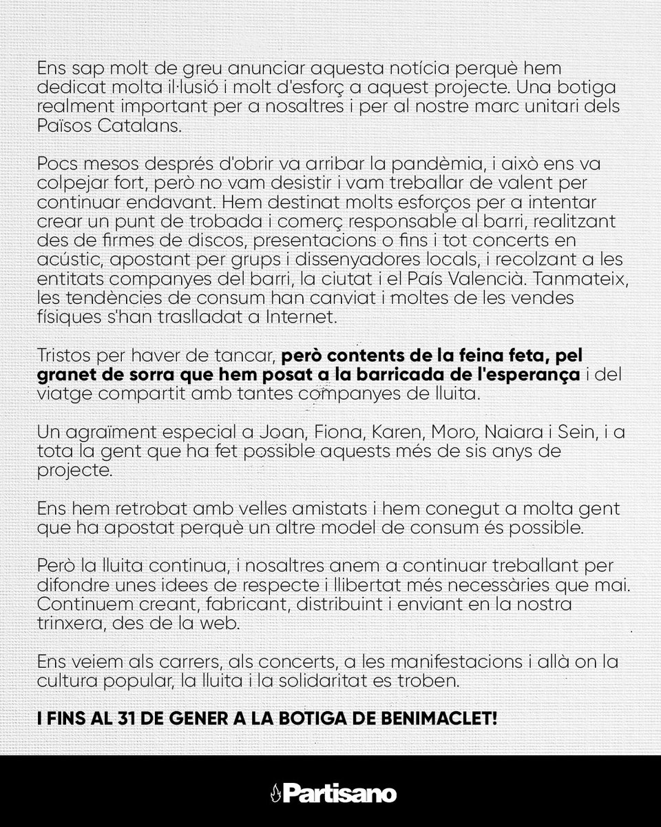 Partisano tweet media