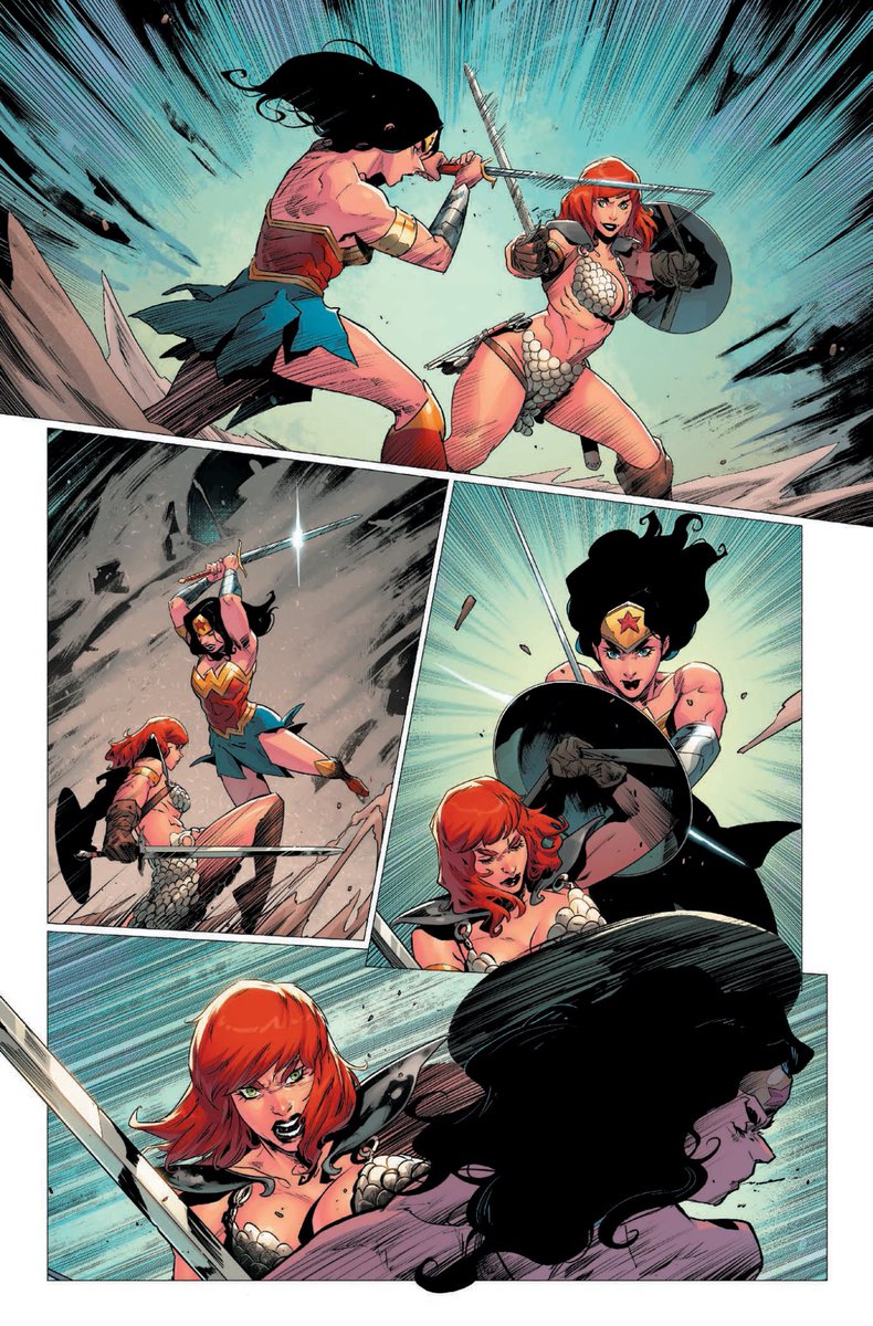 dcuworld's tweet photo. DC K.O. Boss Battle #1 PREVIEW!

•Superman Vs Homelander!!
•Wonder Woman Vs Red Sonja 

Via:(https://t.co/HQ40Hx8ESc) https://t.co/0vQjKb35Fi