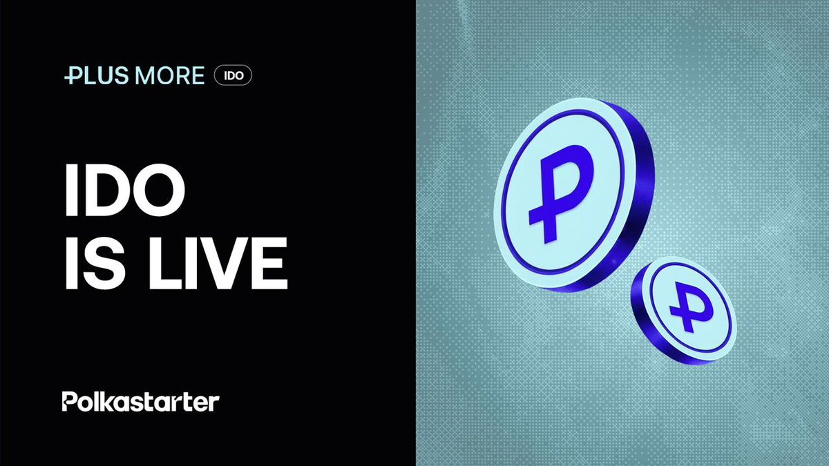 The wait is over, $PLUS IDO has officially started!

If you're allowlisted, now’s the time to secure your allocation on Polkastarter.

🔹 Network: Base
🔹 Raise Token: USDC
🔹 Token: PLUS

Schedule:
Guaranteed Round: 17:00 UTC
FCFS Round: 20:00 UTC

🔗 Join Now: