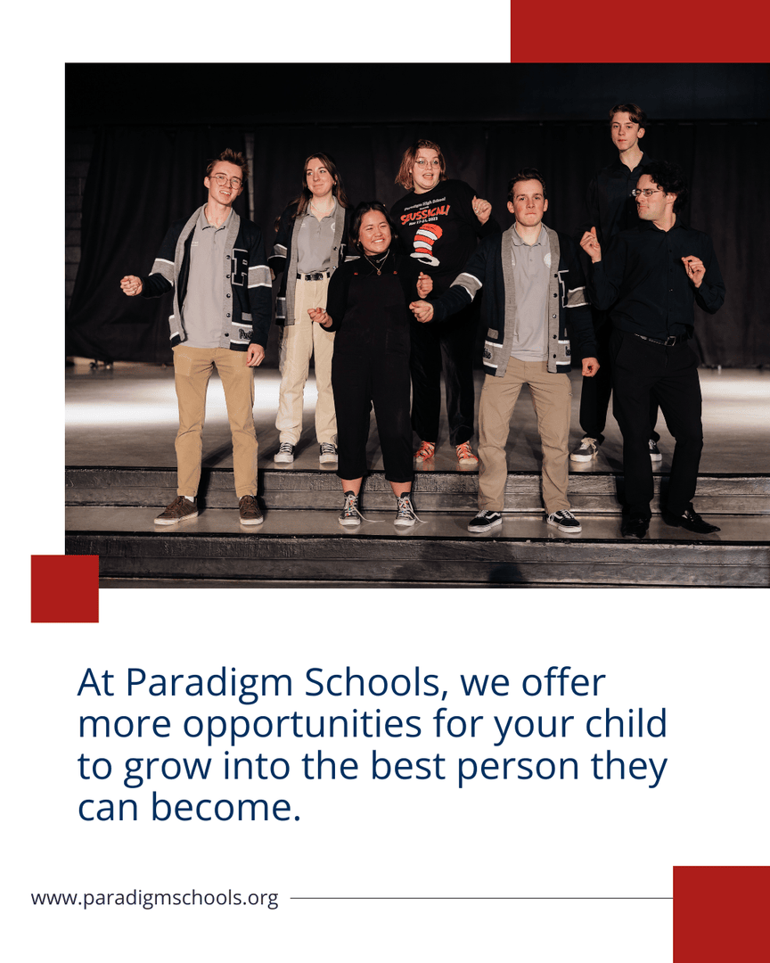 paradigmschool's tweet photo. Do you feel that Paradigm might be the right school for your family? Or just looking to learn more? We're happy to help - with your application or any questions you may have!

Explore how Paradigm empowers scholars or reach out through our website: https://t.co/fwHxXt7Yam https://t.co/HhaqZGCW4u