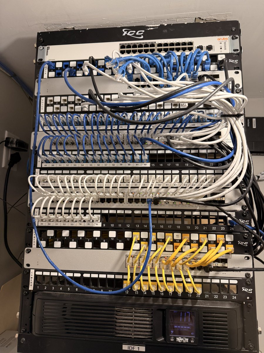 heshie's tweet image. My IT guy: “That’s a nice rack”

The rack: