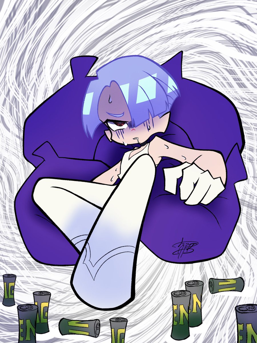 NamAsATo_53's tweet image. エナドリ飲みすぎた