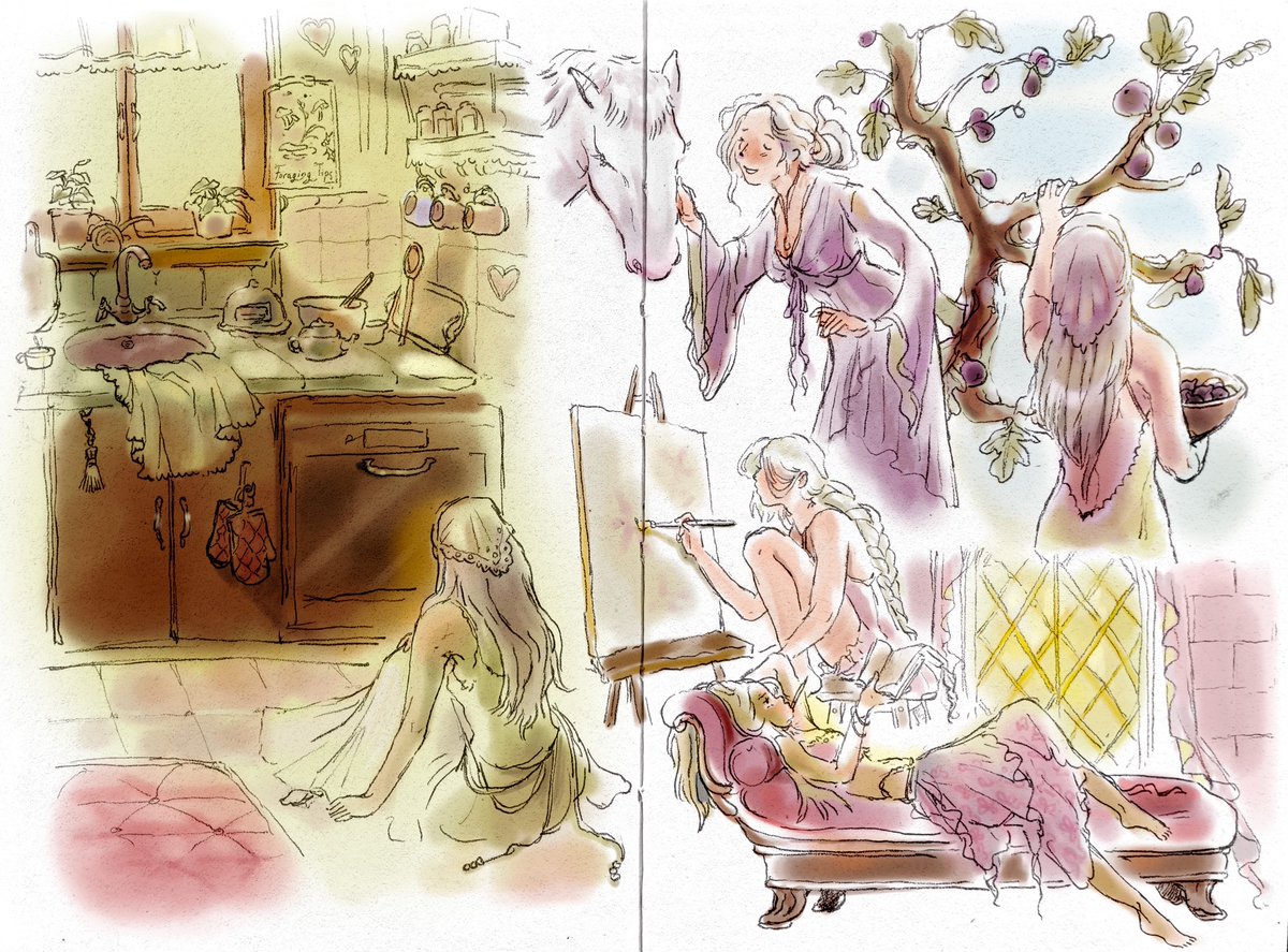 daenerysfolder's tweet image. — modern au