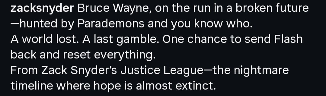 #RestoreTheSnyderVerse