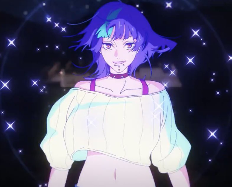 laurelflorina's tweet image. I owe mappa my life for making her so magical girl princess coded