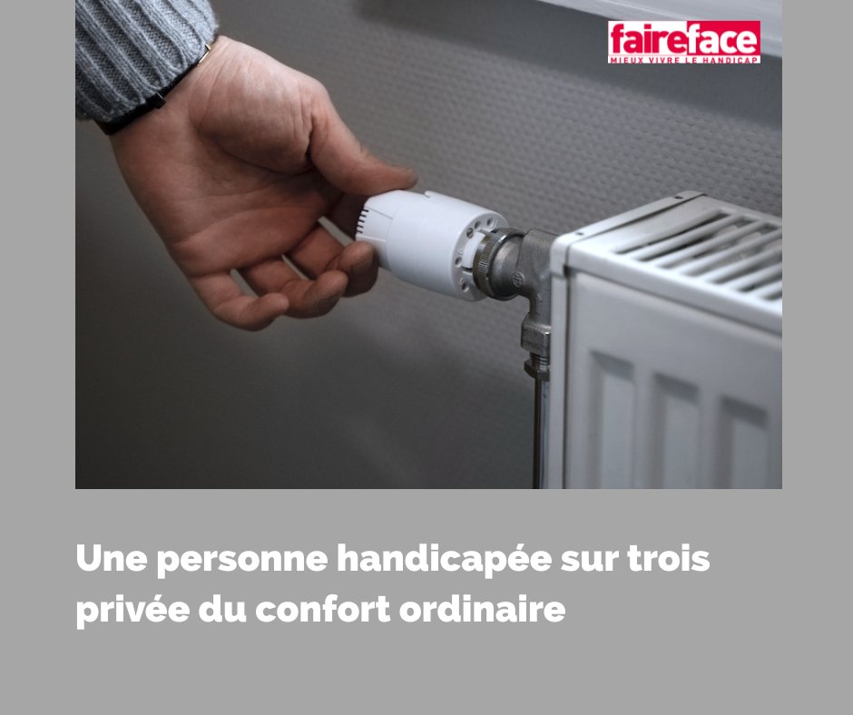Chauffage, internet, vacances... De quoi vous passez-vous, faute d’argent ? En 2024, un tiers des personnes en situation de handicap ont dû faire une croix sur des éléments de confort ordinaire, selon la Drees. Bien plus que le reste de la population. ➡️urls.fr/7h73kP