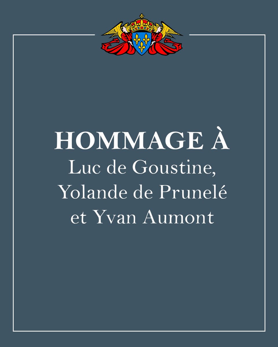 Prince Jean d'Orléans - Comte de Paris tweet media