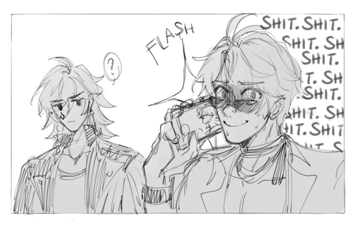 An_panpan4's tweet image. You're trying to take a candid pic of your rockstar colleague but then you forgot to turn off the flash 

#phaidei